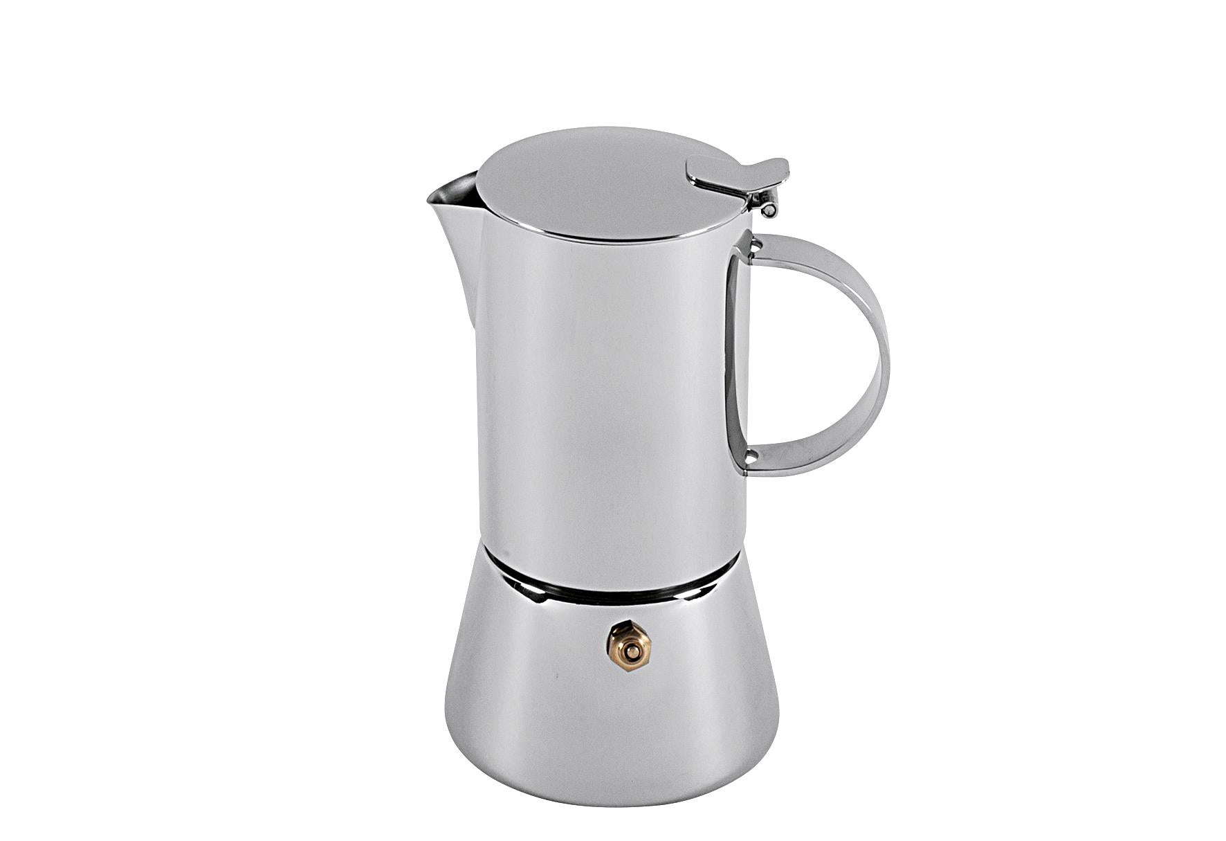 cilio tisch-accessoires Espressokocher Aida 4 Tassen Edelstahl poliert 185cm Ø95cm