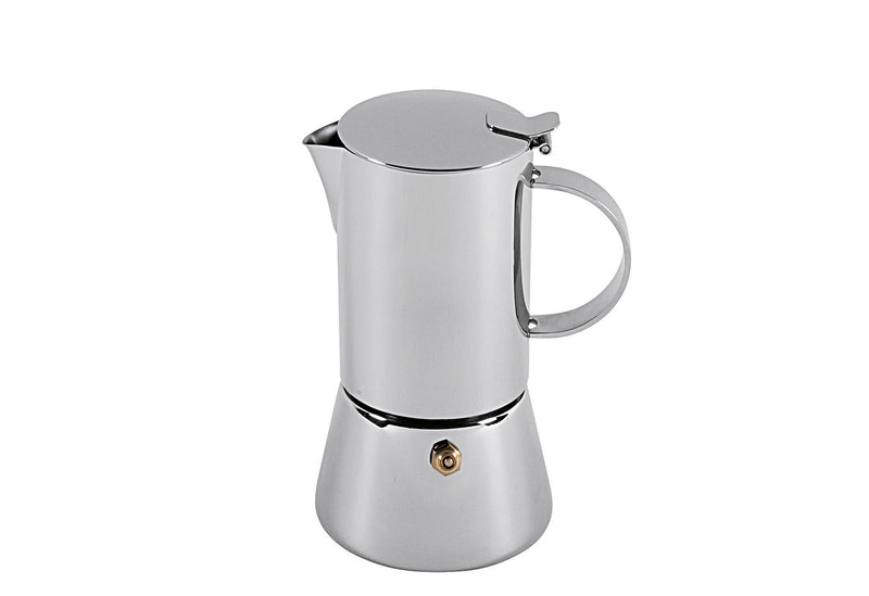 cilio tisch-accessoires Espressokocher Aida 4 Tassen Edelstahl poliert 185cm Ø95cm