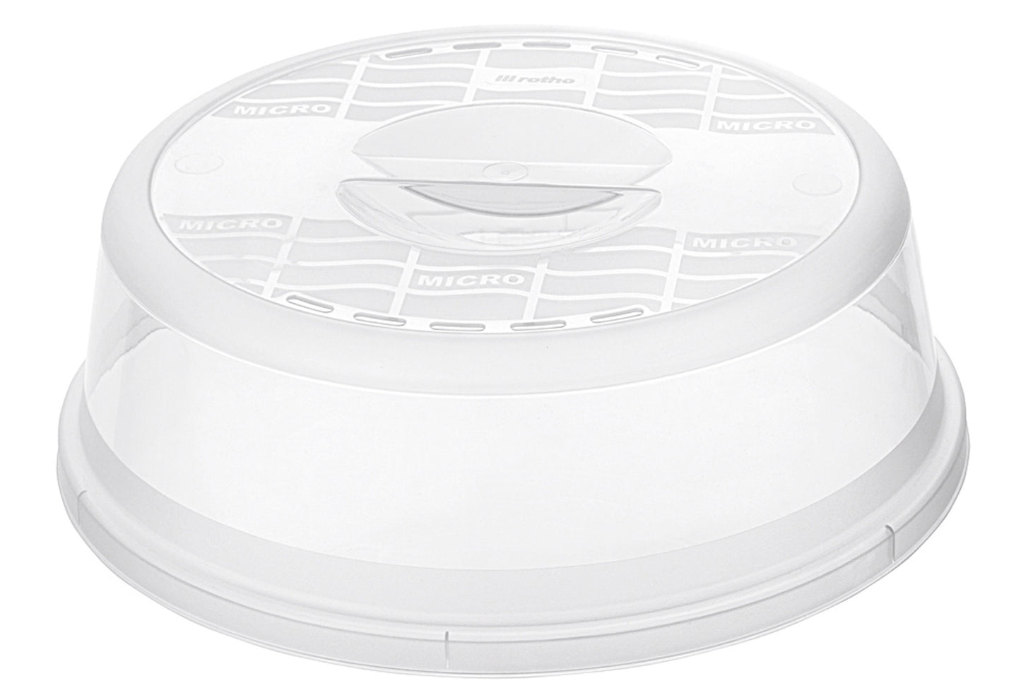 ROTHO Mikrowellen-Haube Basic 9cm Ø30cm transparent - VPE: 5