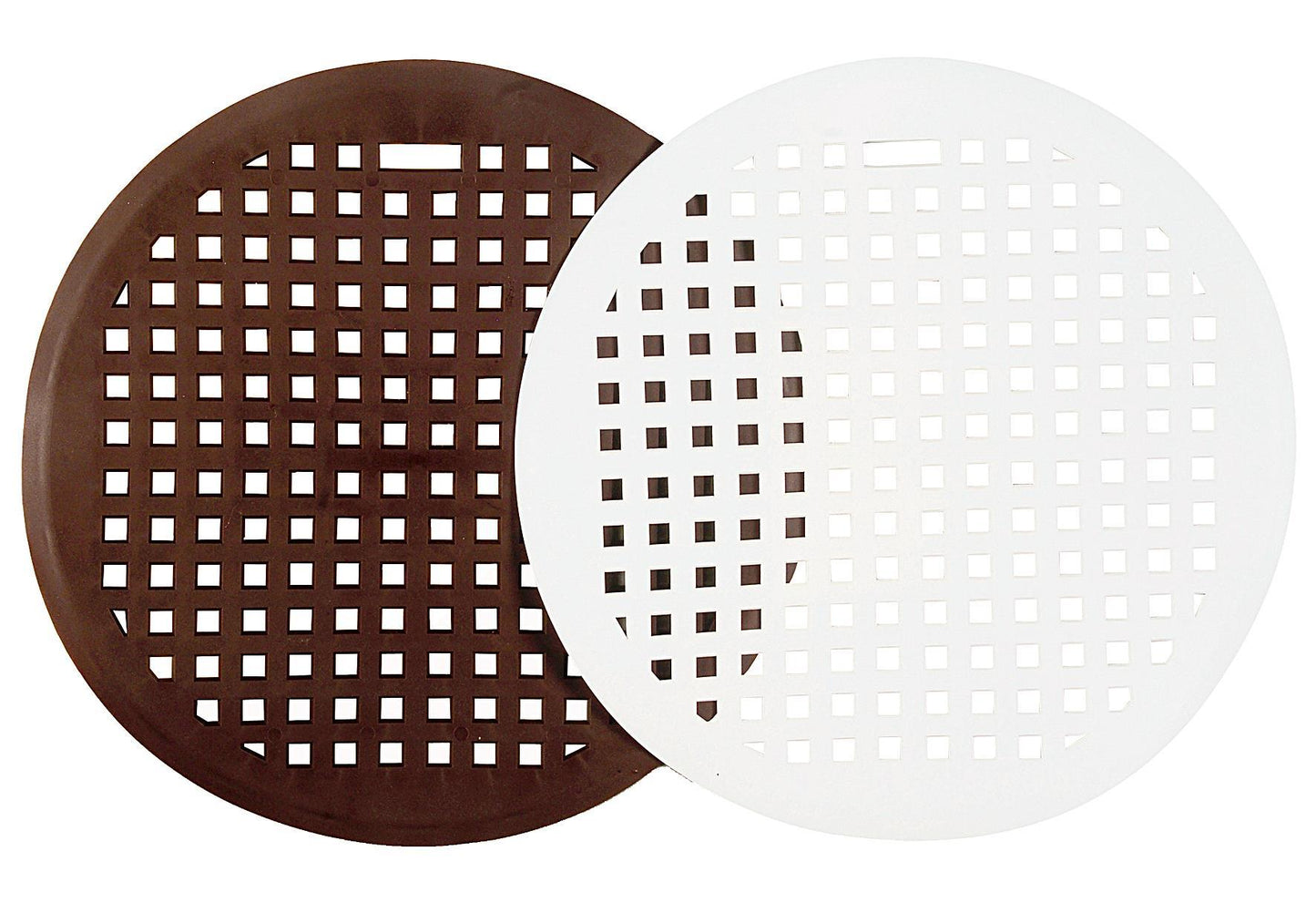 my basics Spülbeckenmatte rund Ø32cm braun - VPE: 10