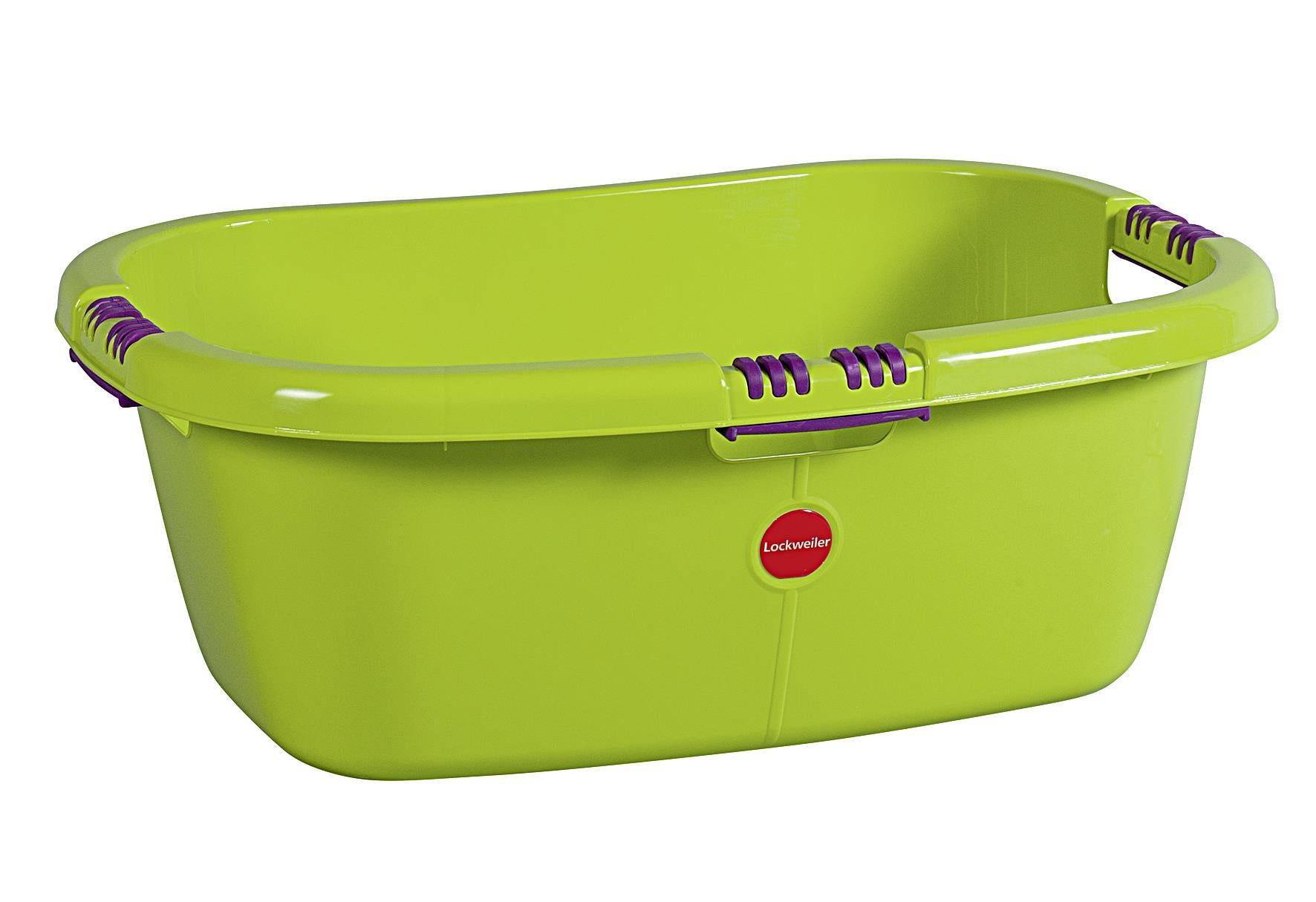 LOCKweißER Wäschewanne Ergo mit Softgriff 65x45x25cm limone - VPE: 5