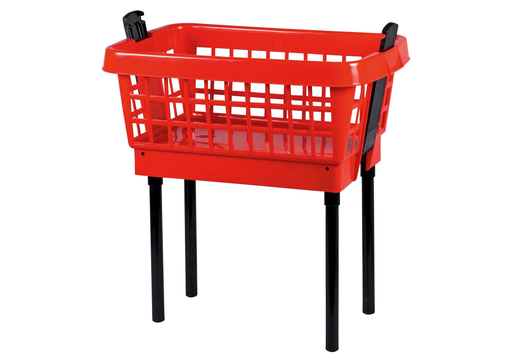 LOCKweißER Wäschekorb Clip-Clap mit Füßen 45 l 65x42x285cm