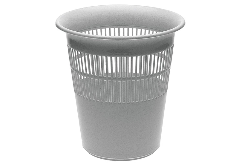 KEEEPER Papierkorb 31cm Ø29cm silber - VPE: 5