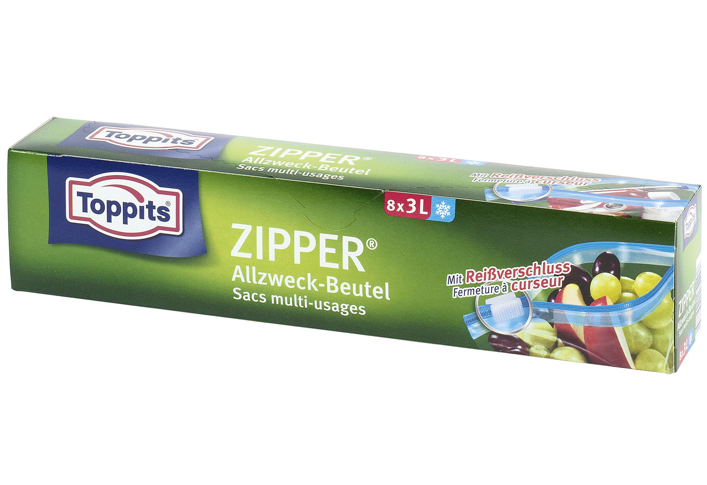 TOPPITS Frischebeutel 275x245cm 3l Pack 8 Stück