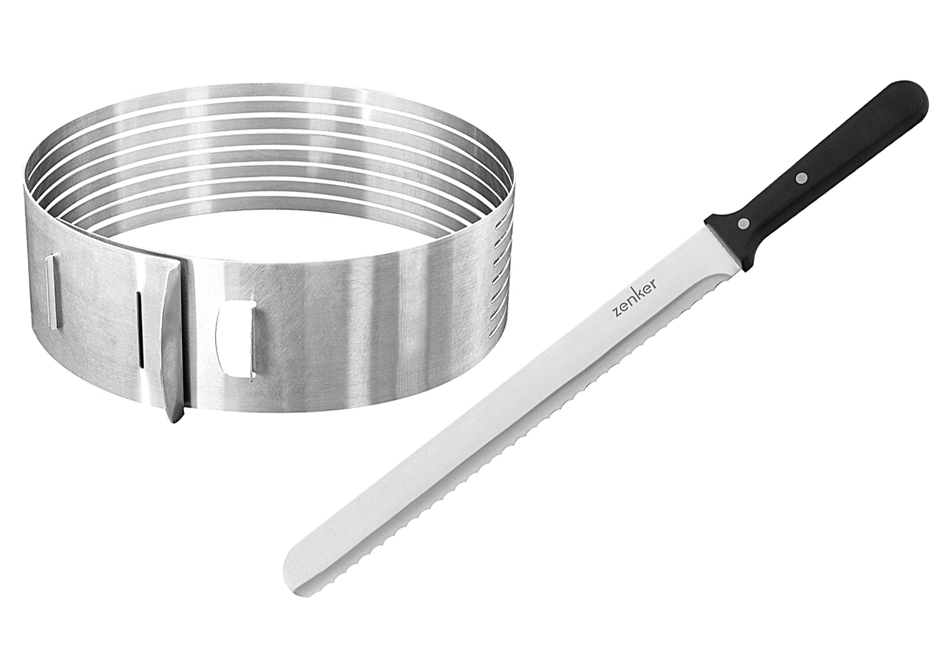 ZENKER Tortenbodenschneidhilfe 2tlg