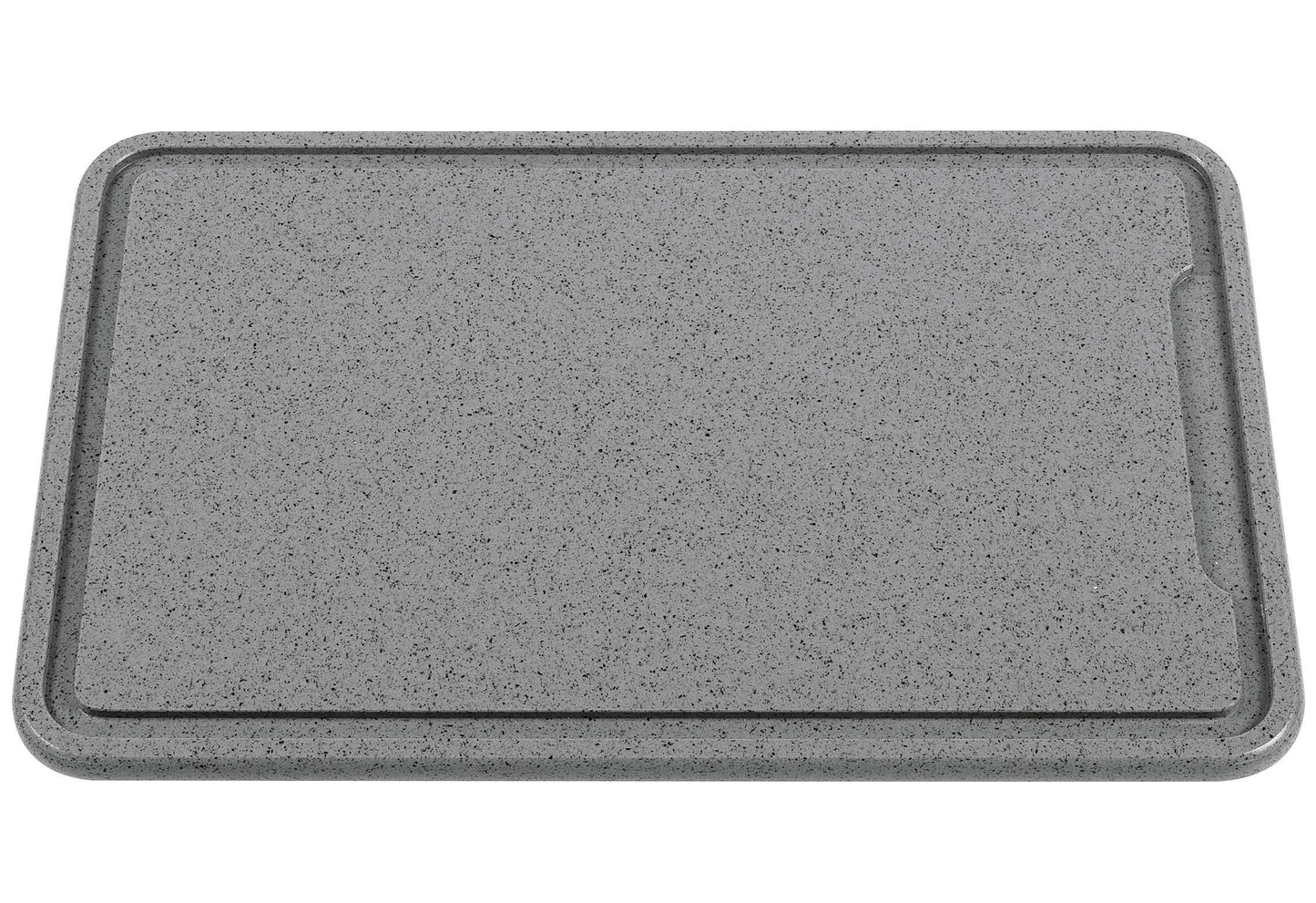 ZASSENHAUS Tranchierbrett Kunststoff mit Saftrinne 42x27cm