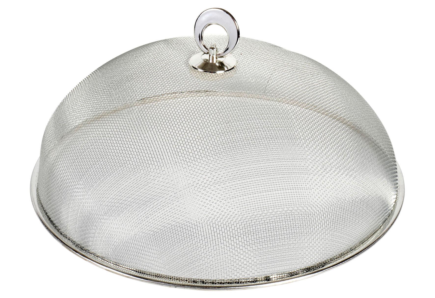 Speiseschutz verzinnt Ø35cm silber - VPE: 12