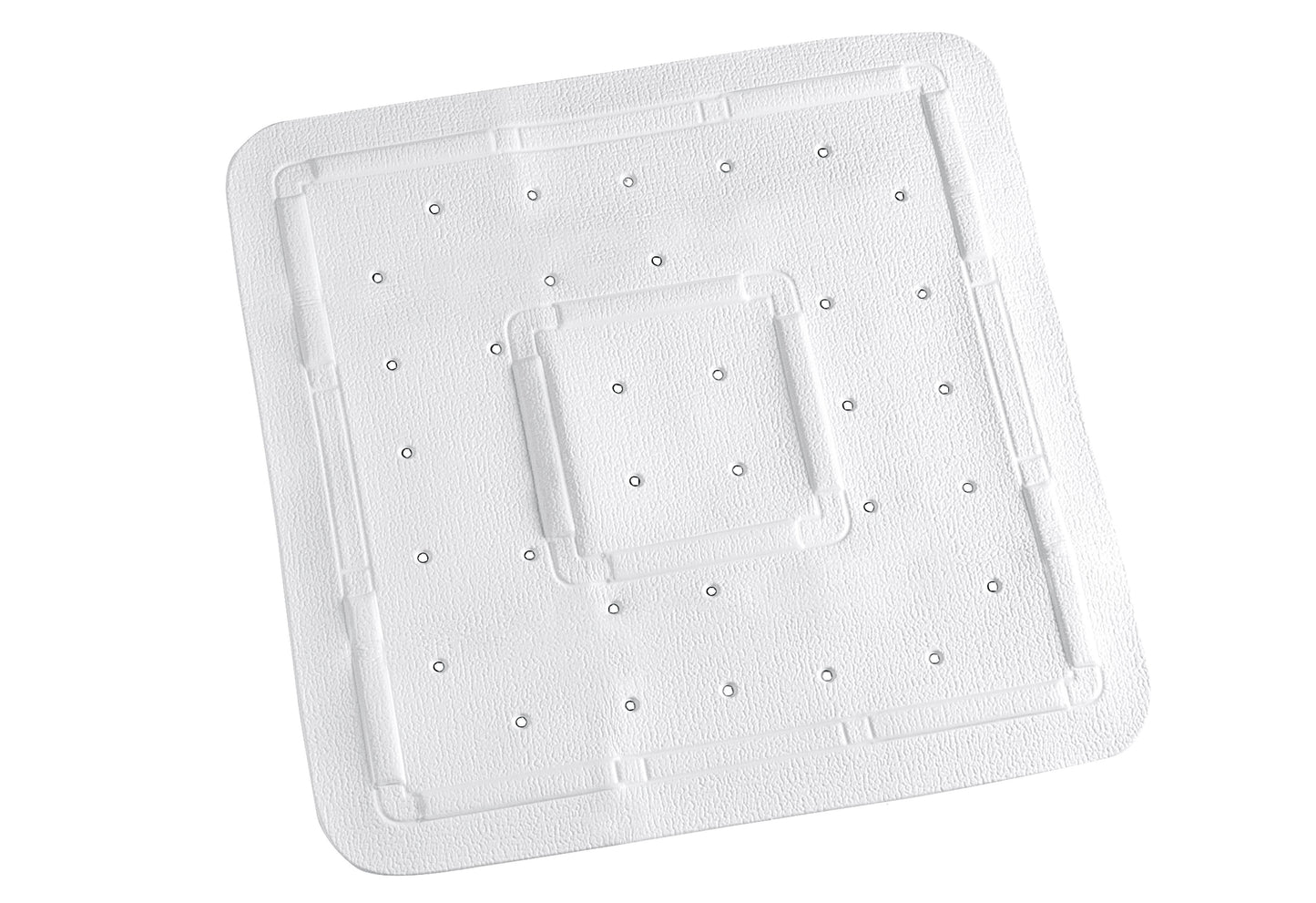 WENKO Duscheinlage 55x55cm weiß