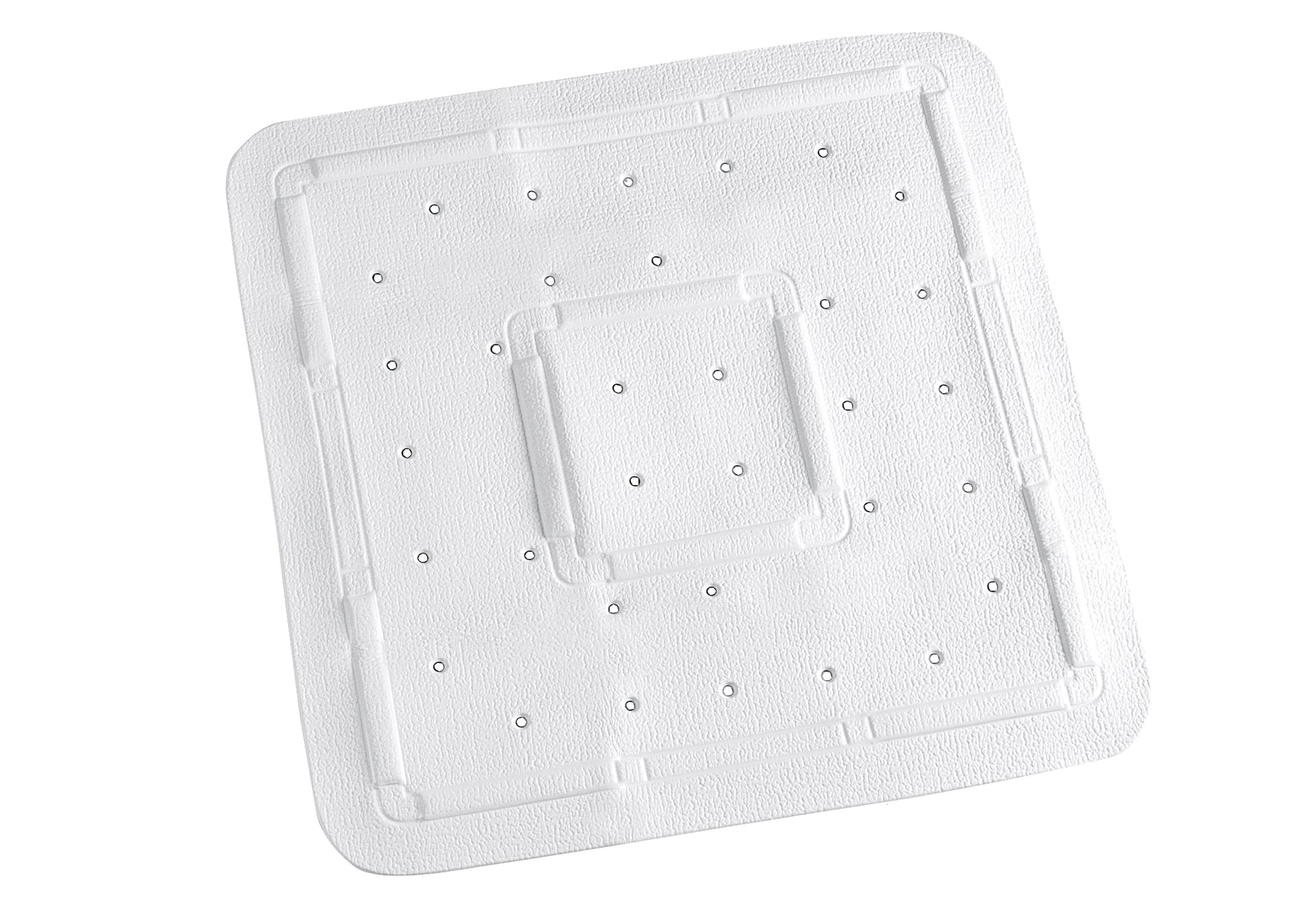 WENKO Duscheinlage 55x55cm weiß