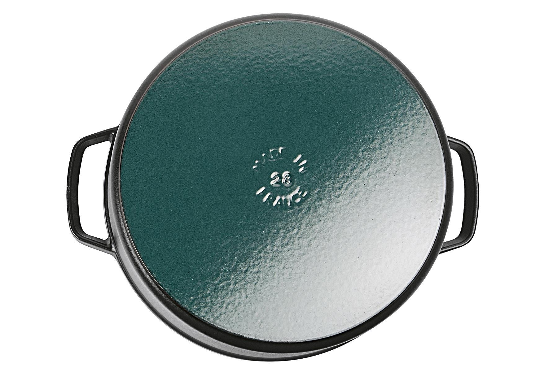 STAUB Cocotte Bräter nClassic Gusseisen 67 l Ø28cm schwarz