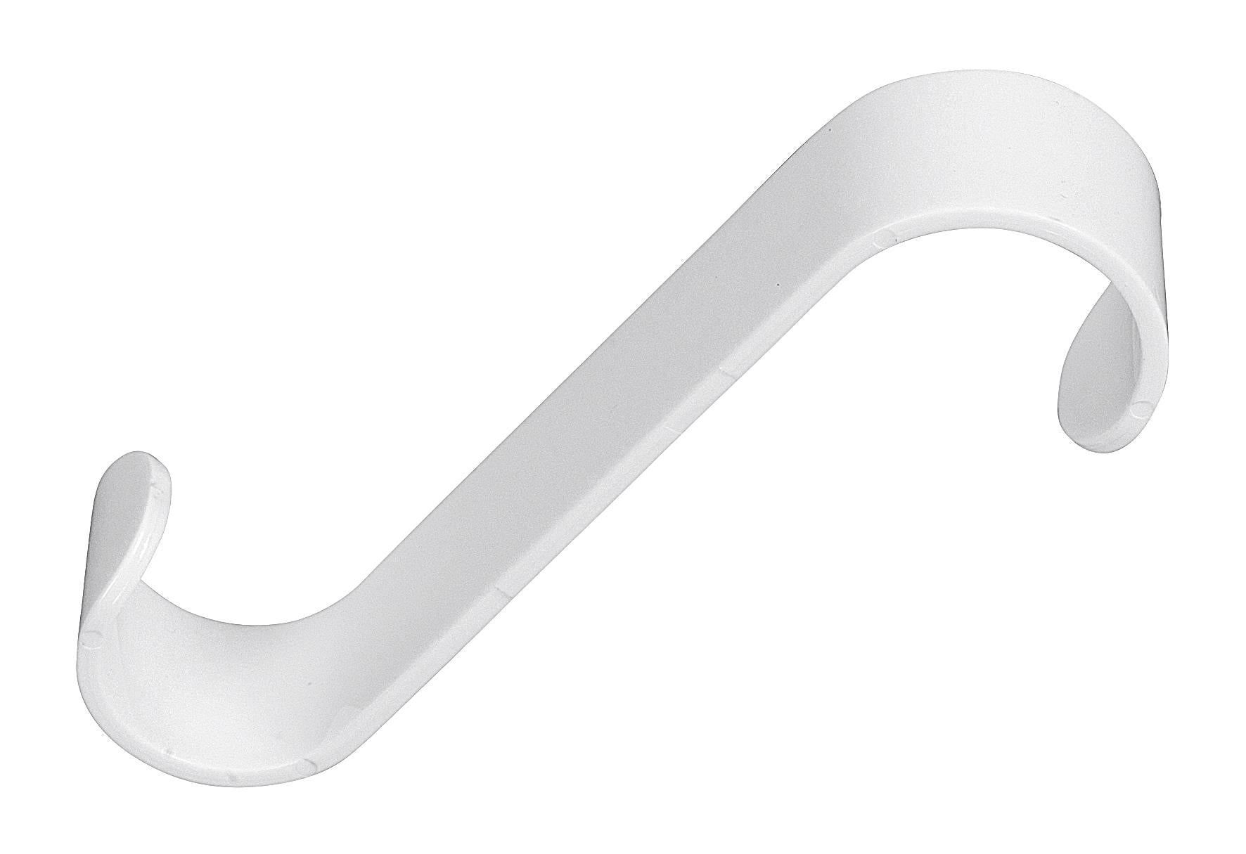 my basics Heizkörperhaken 11cm weiß 2er Karte - VPE: 5