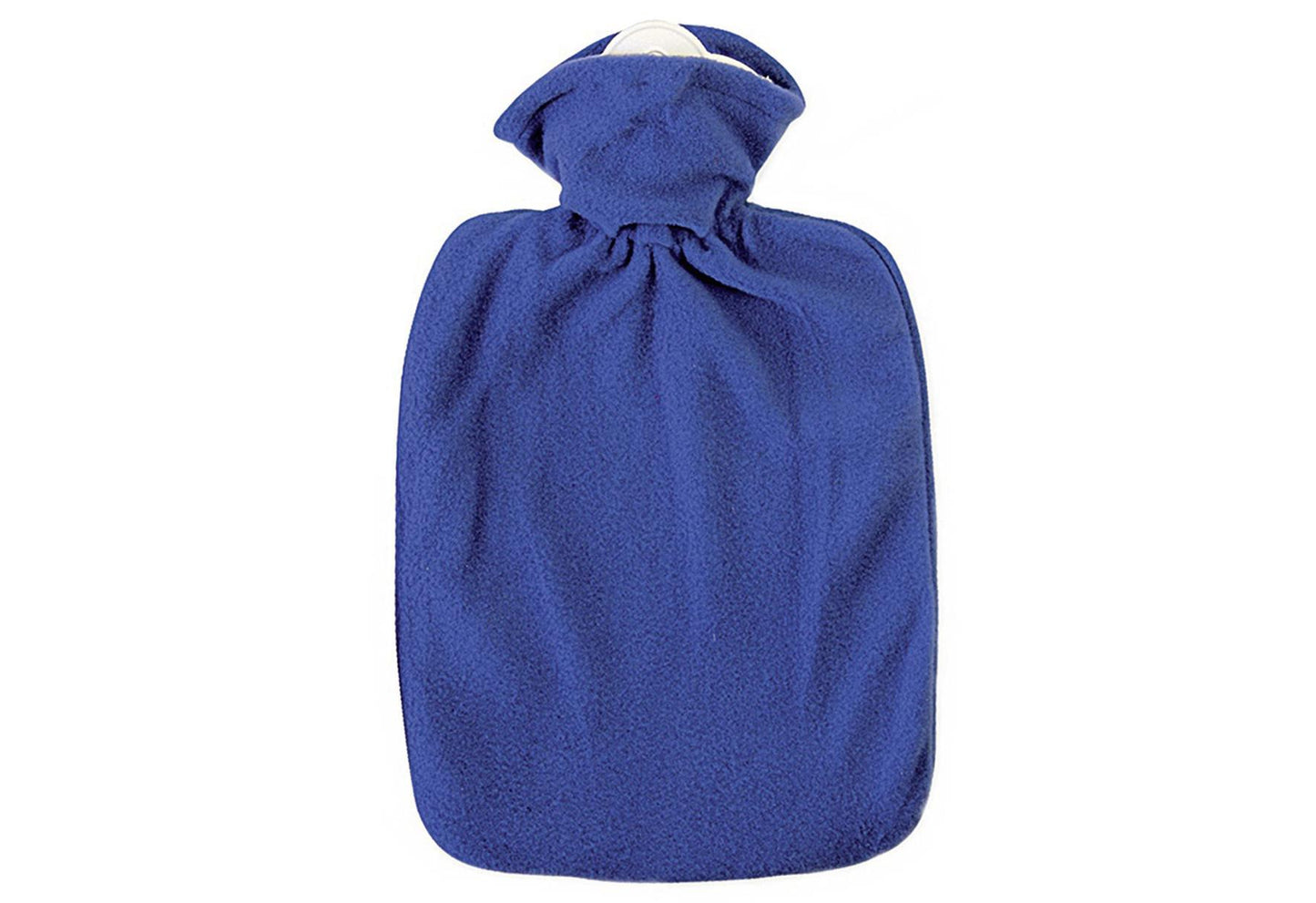 HUGO FROSCH Wärmflasche Klassik Fleecebezug 18 l blau