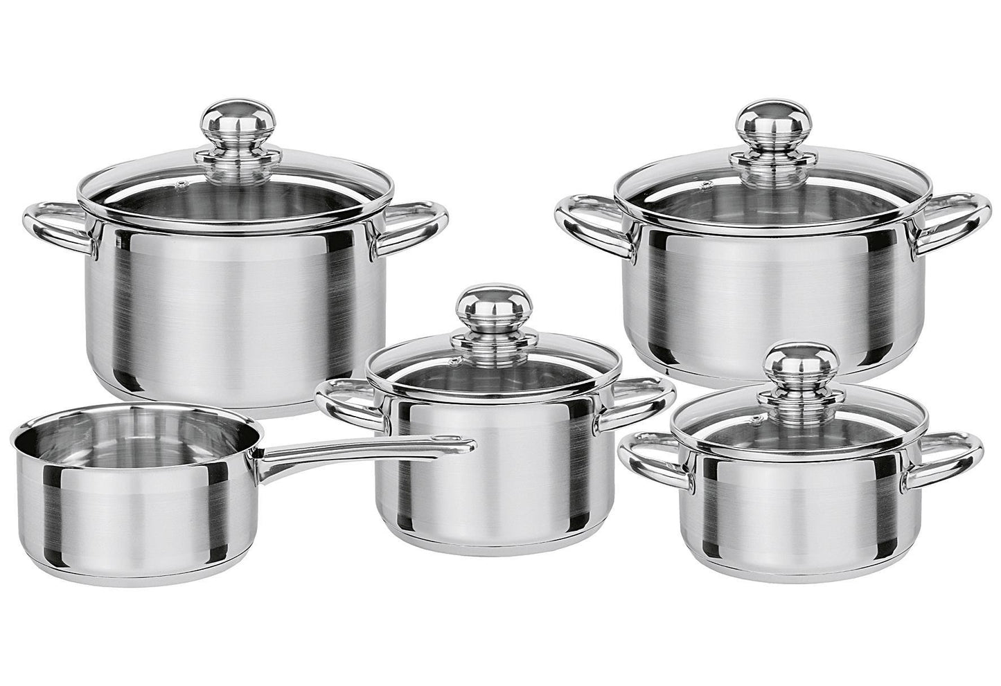 GSW Topfset Silverstar 5teilig 1 Set