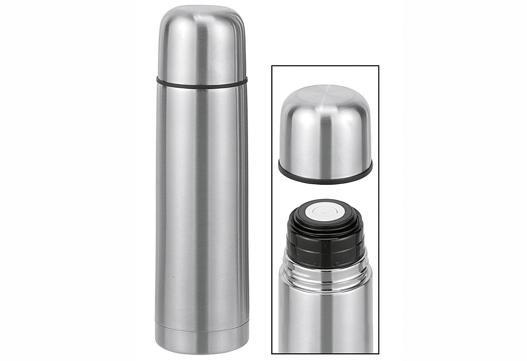 HI Isolierflasche doppelwandig 075 l Edelstahl
