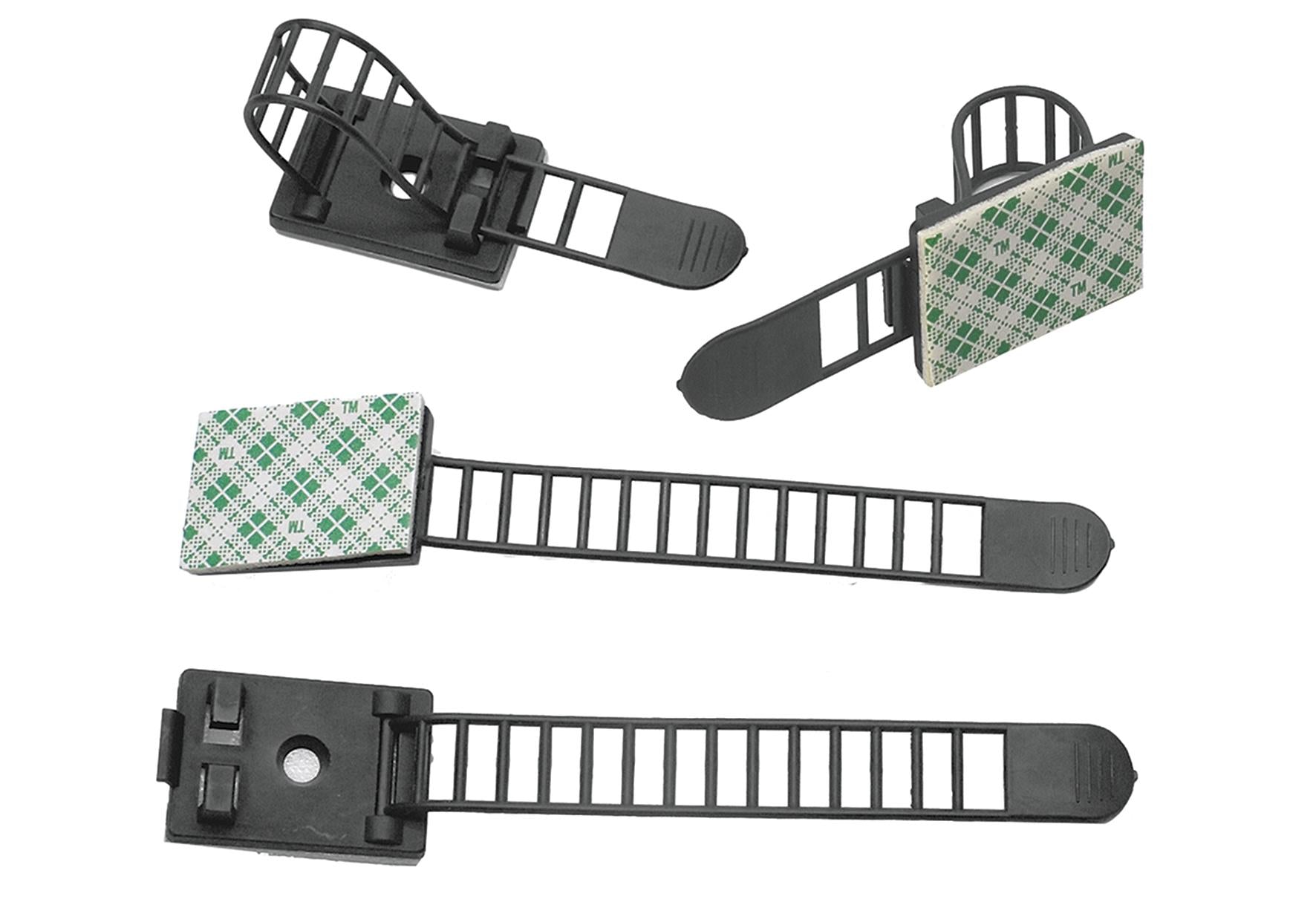 EASY WORK verstellbare Kabelhalter 12er Pack - VPE: 12