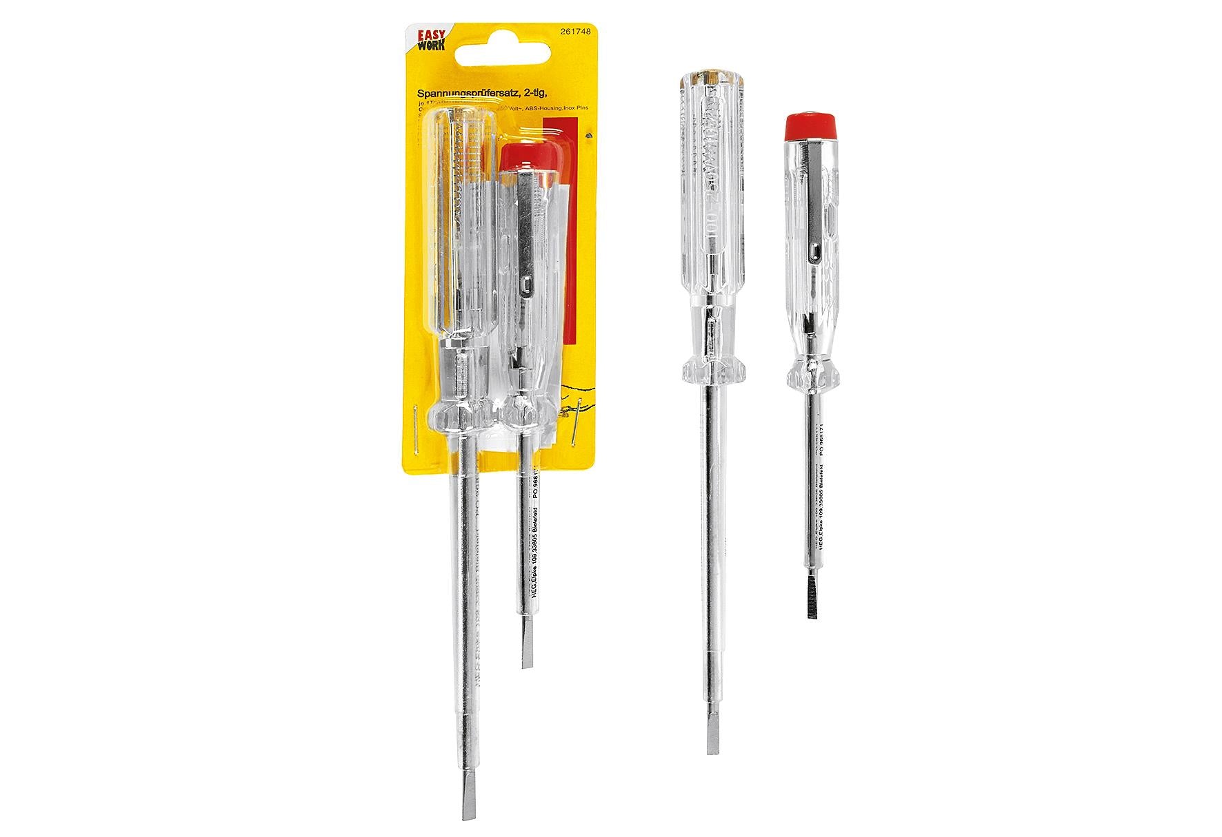 EASY WORK Spannungsprüfersatz 2-teilig - VPE: 12