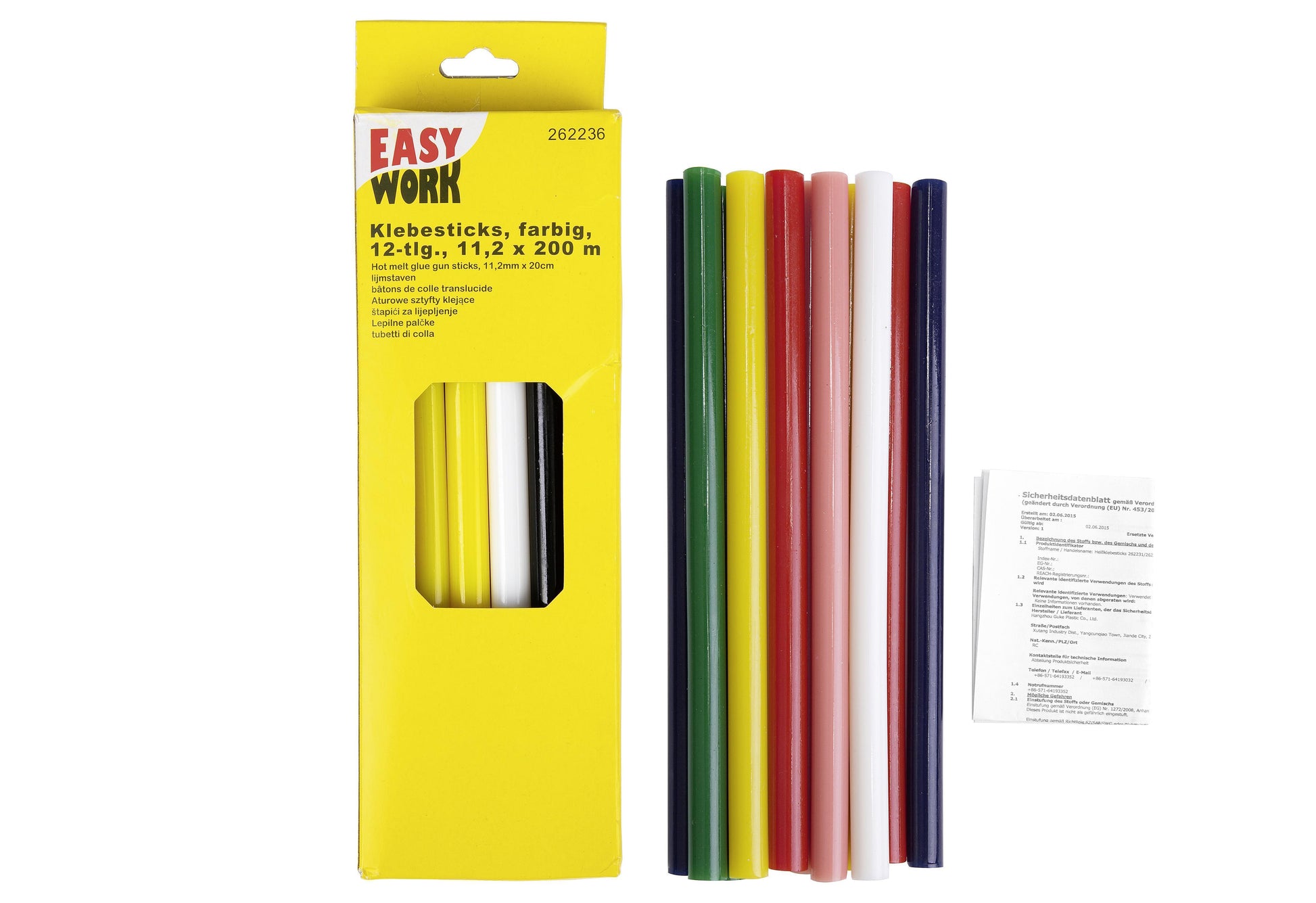 EASY WORK Mini-Klebesticks 12-teilig - VPE: 6