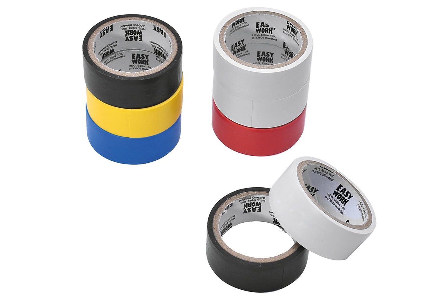 EASY WORK Universalklebebandsatz 8-teilig - VPE: 6