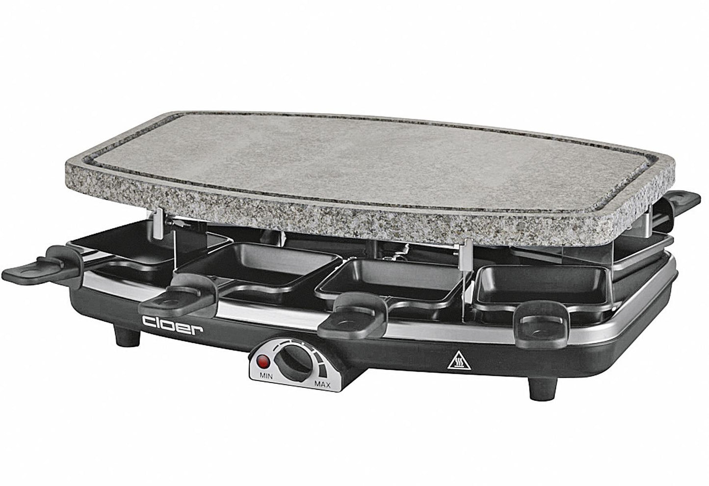 cloer Raclette-Grill mit Naturstein 6430