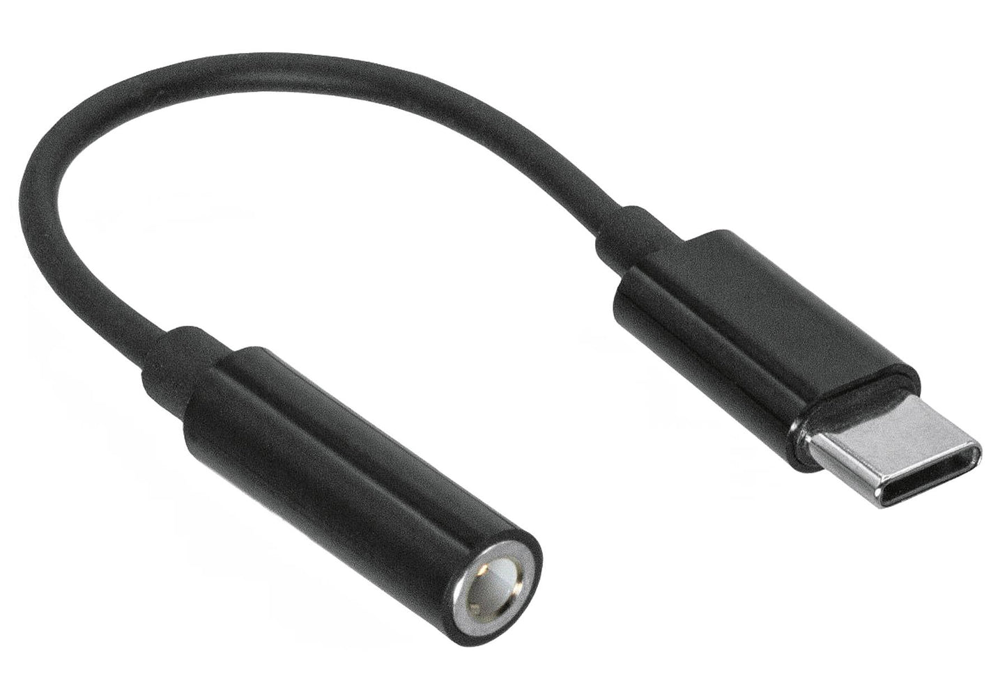 DINIC USBC-Audioadapter 35mm Klinke schwarz - VPE: 7
