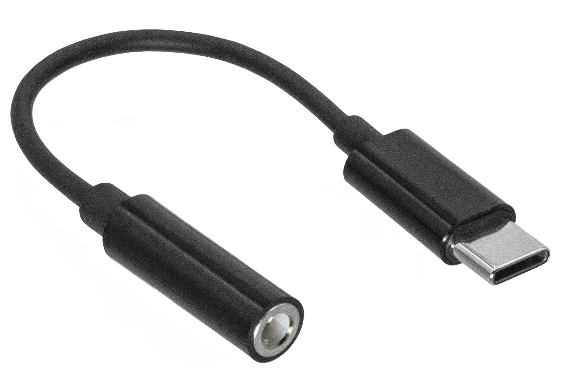 DINIC USBC-Audioadapter 35mm Klinke schwarz - VPE: 7