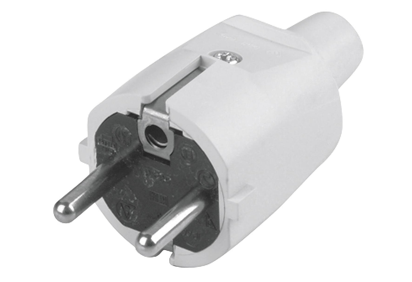 REV RITTER SchuKo-Stecker PVC SK grau - VPE: 10