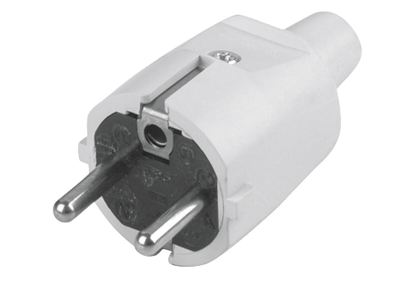 REV RITTER SchuKo-Stecker PVC SK grau - VPE: 10