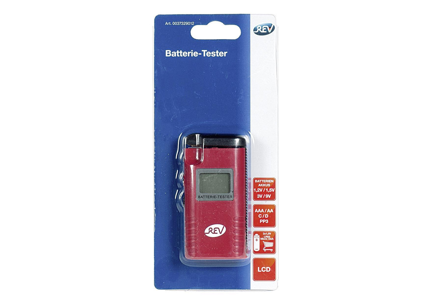 REV RITTER LCD Batterie Tester 12V-9V