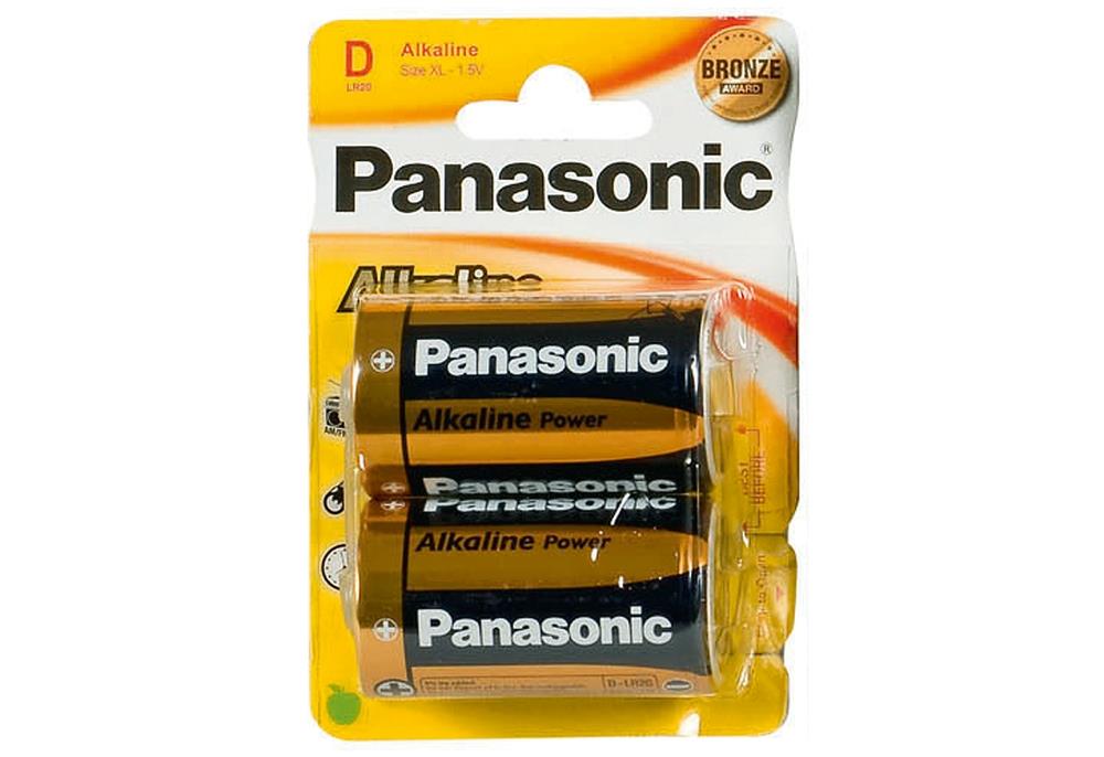 PANASONIC Batterie AlkalinePower2Mono Blister - VPE: 12