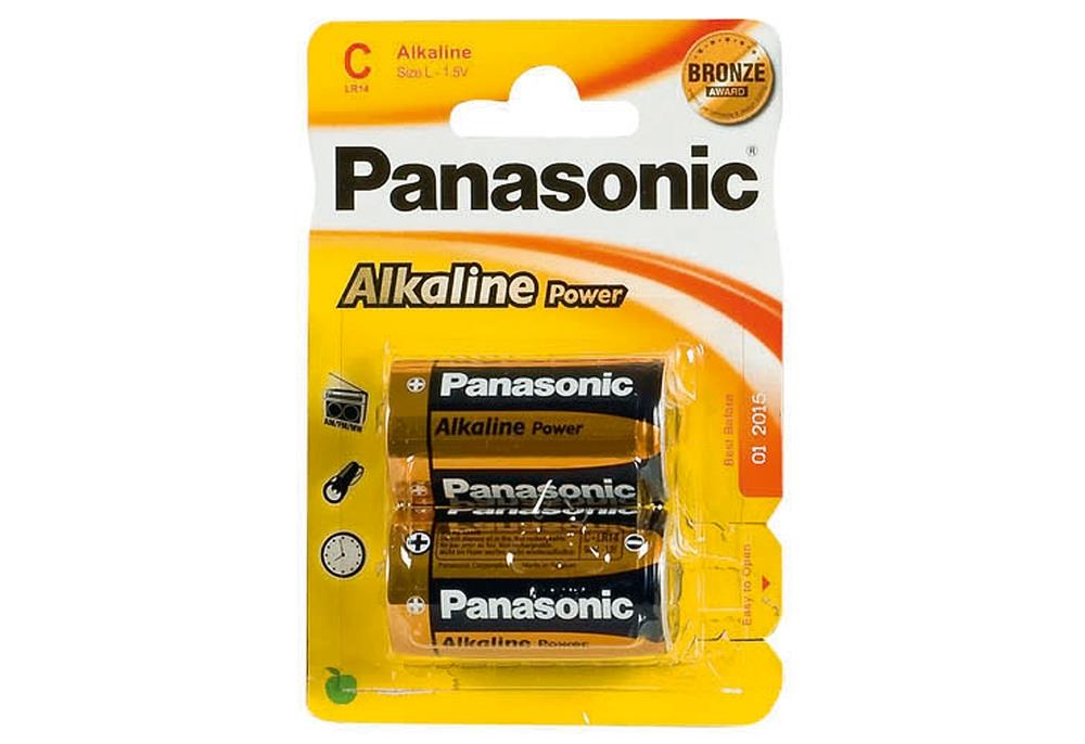 PANASONIC Batterie AlkalinePower2Baby Blister - VPE: 12
