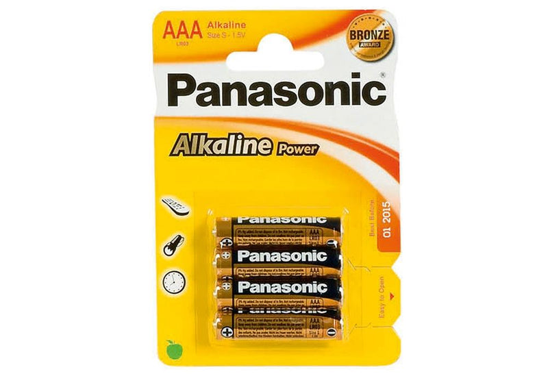PANASONIC Batterie AlkalinePower4Micro Blister - VPE: 12