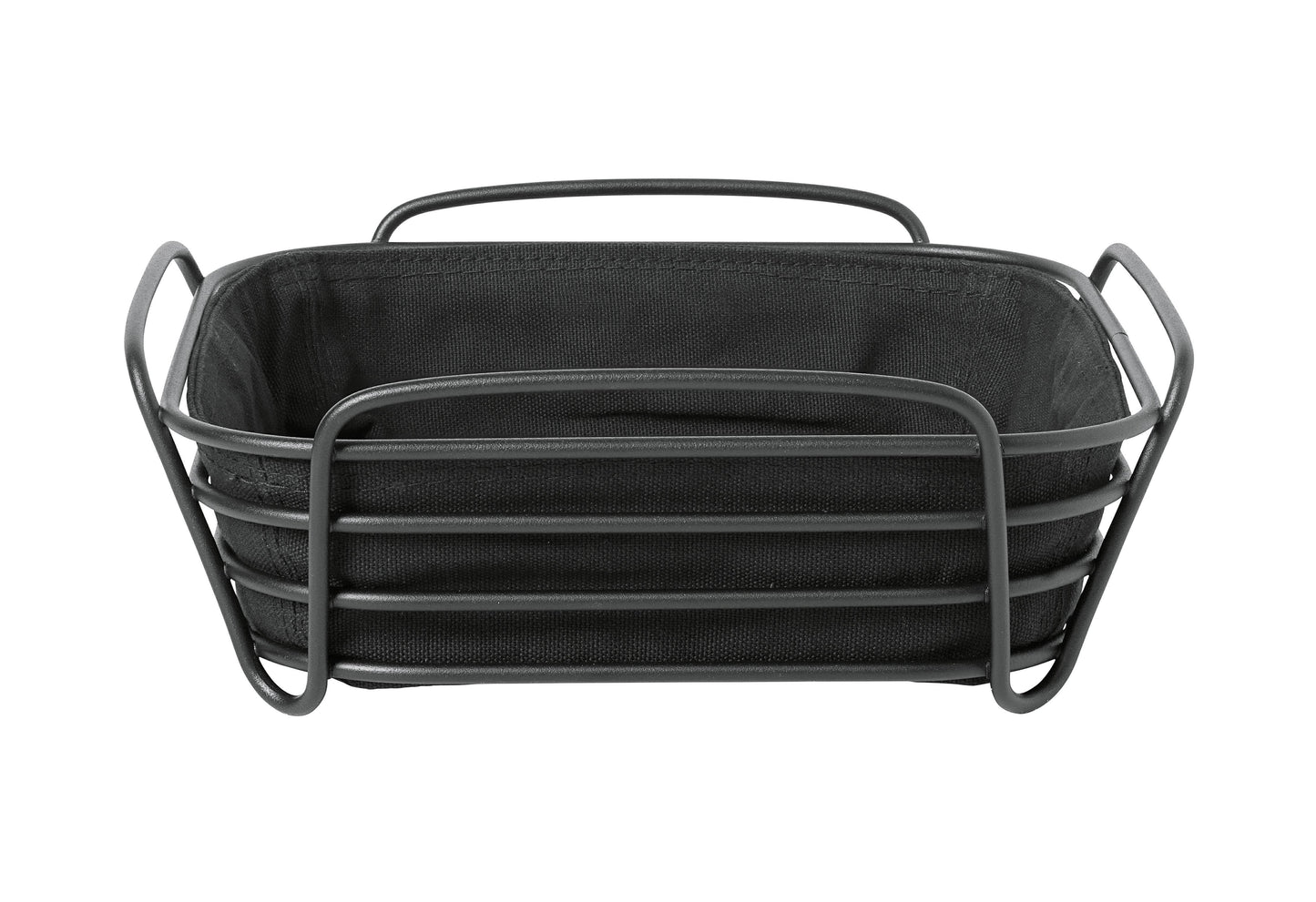 blomus Brotkorb Delara 25x25x93cm schwarz