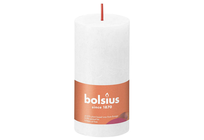 BOLSIUS Stumpenkerze 'Rustiko Shine' - VPE: 8
