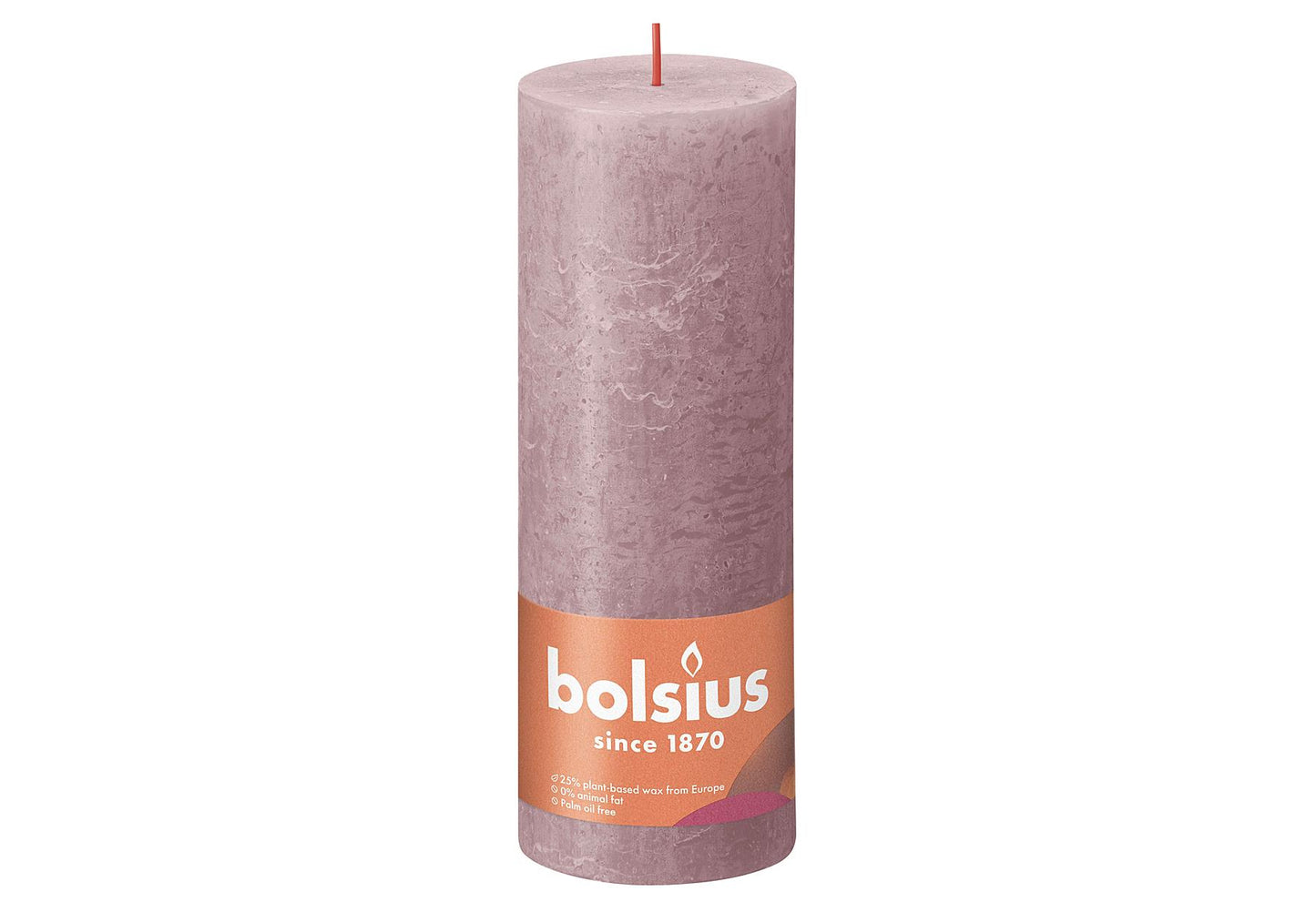 BOLSIUS Stumpenkerze 'Rustiko Shine' - VPE: 4