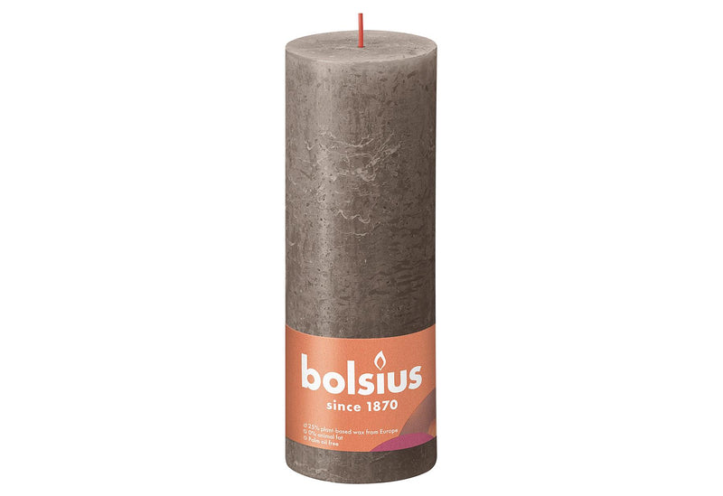 BOLSIUS Stumpenkerze 'Rustiko Shine' - VPE: 4