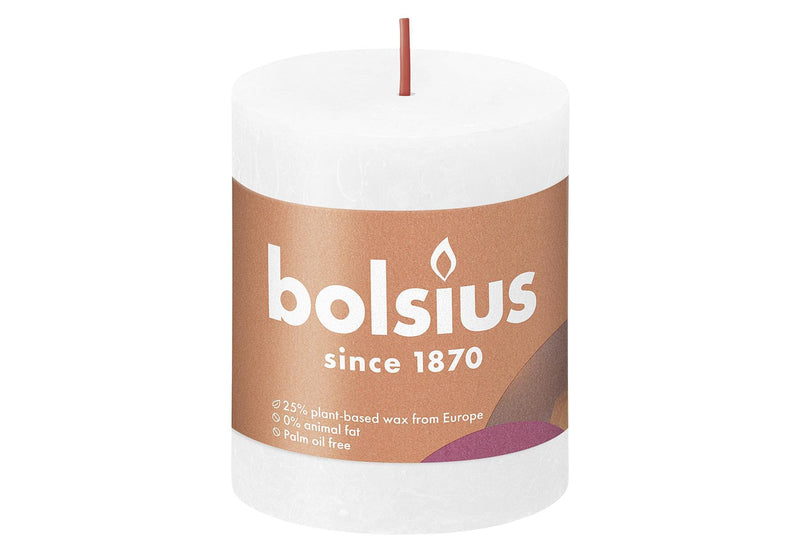 BOLSIUS Stumpenkerze 'Rustiko Shine' - VPE: 4