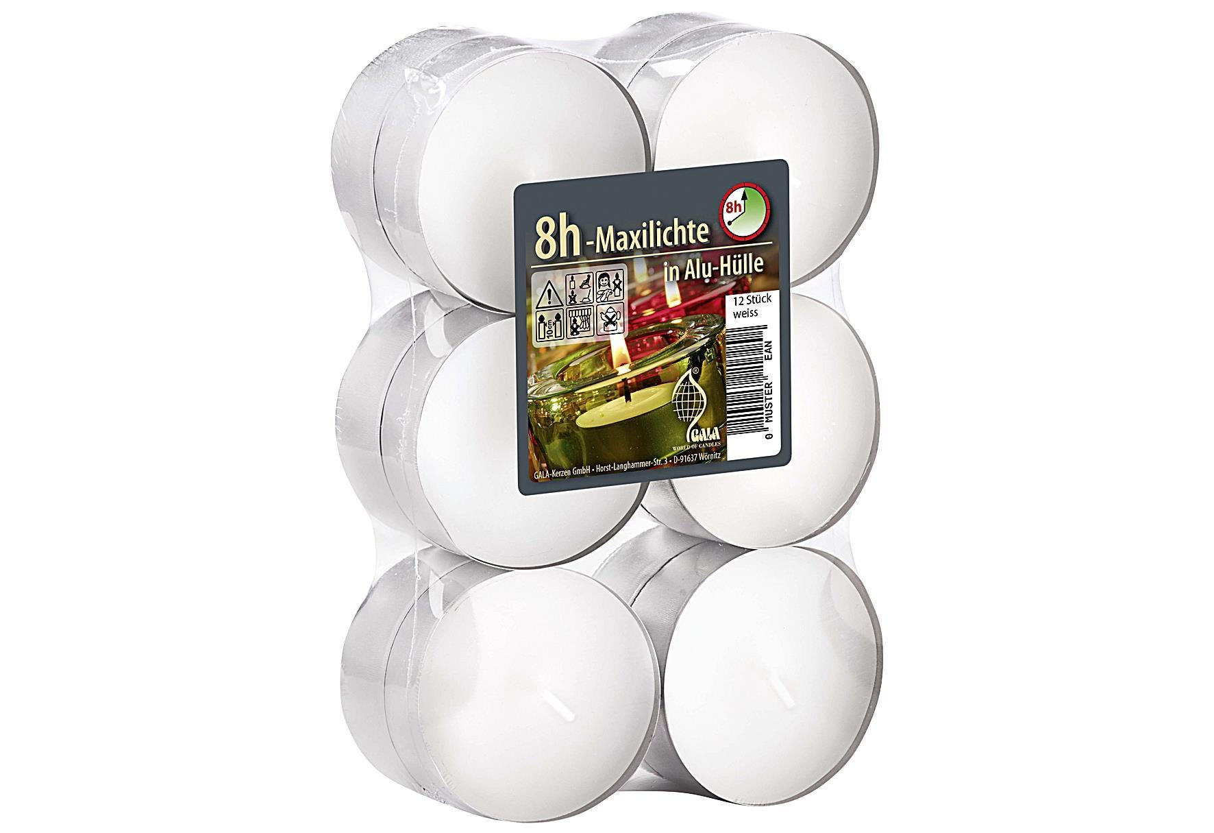 Maxi-Teelichte 12er Flatpack 12er Flatpack - VPE: 6