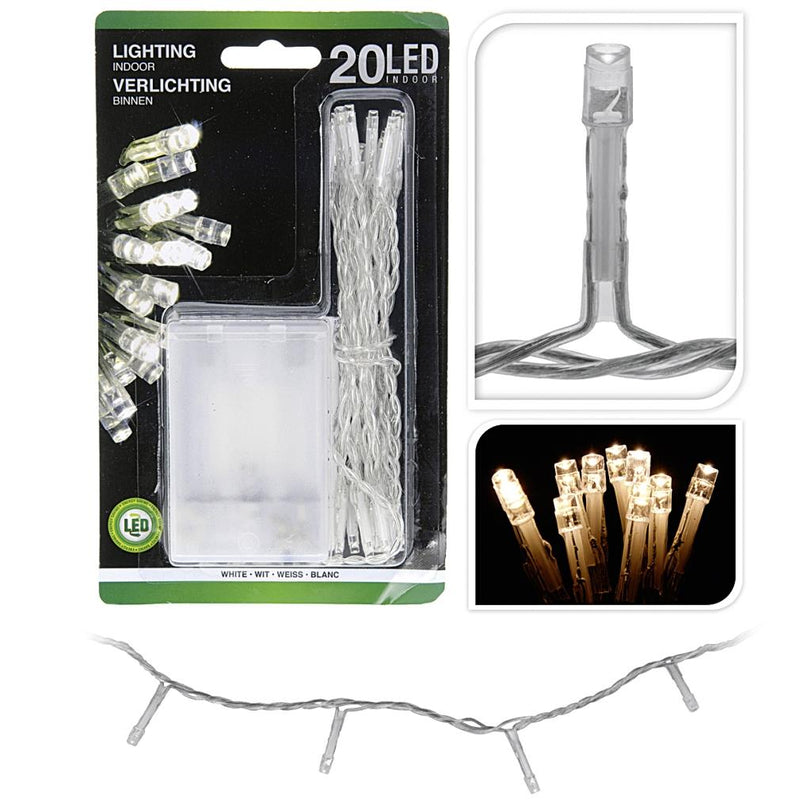 LED-Lichterkette für innen 20 - VPE: 30