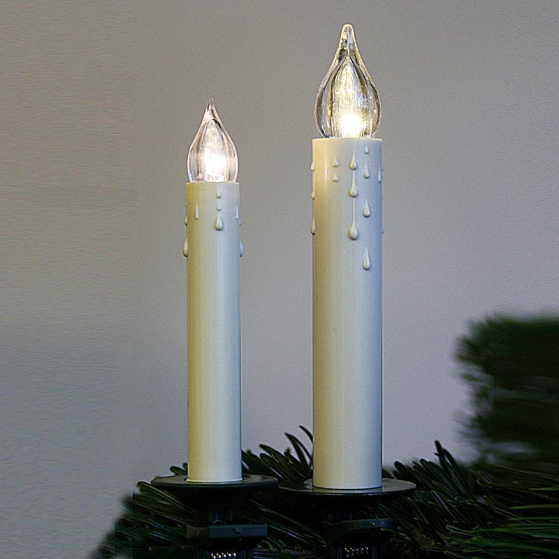 LED-Baumkerze Slime Line Erweißerungset inkl AAA Batterien