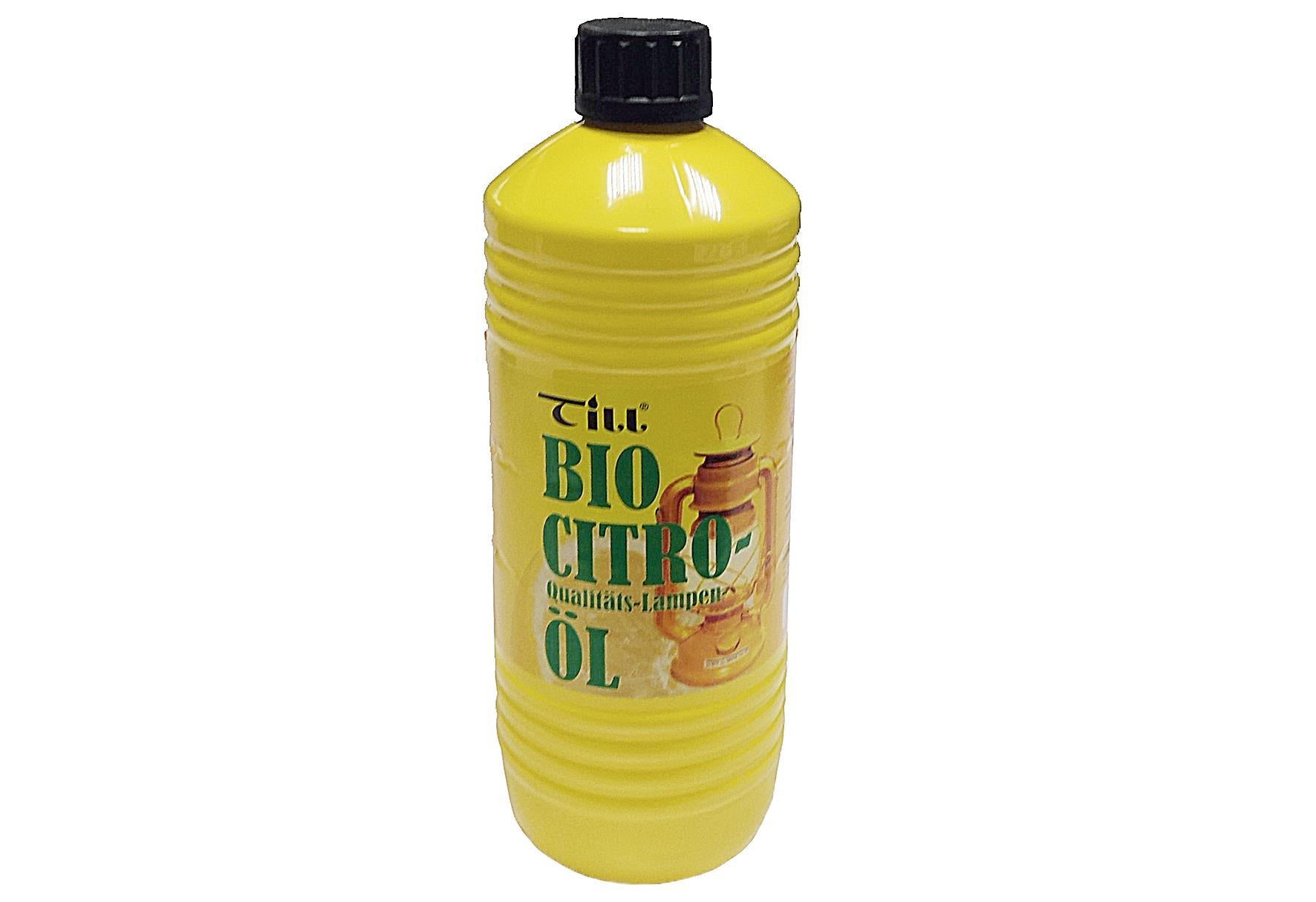TILL-ZÜNDFIX Lampenöl Bio-Duft Citro 1 l klar - VPE: 12
