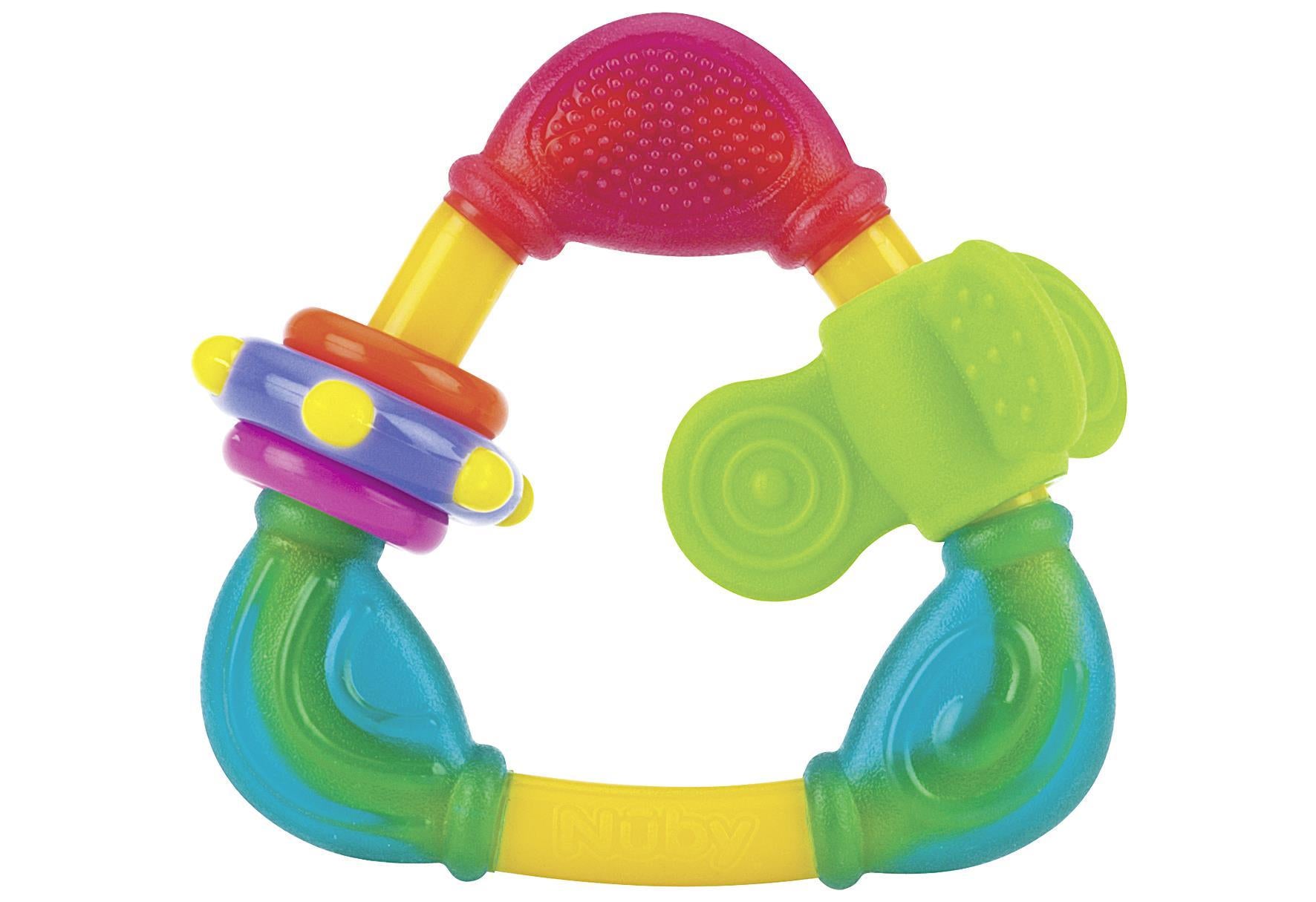 Nuby Beißring Dreieckig - VPE: 6