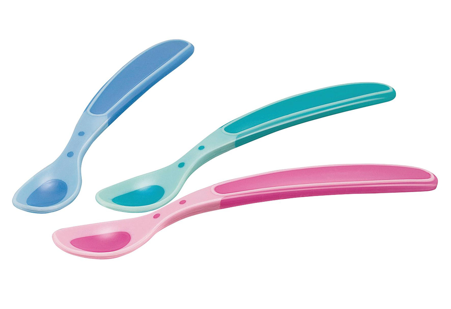 Nuby Wärmesensorlöffel soft 3er Set sortiert - VPE: 6