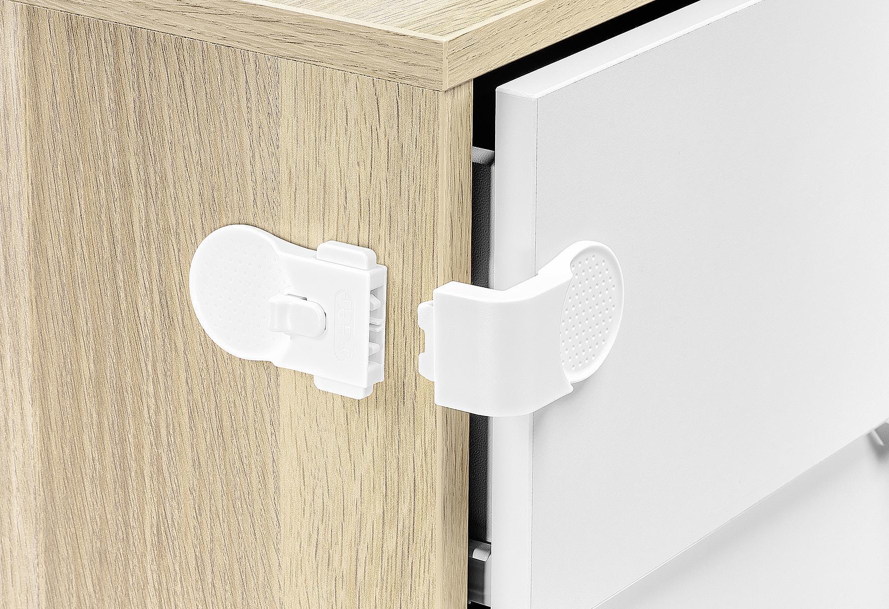 reer Vorteilspack Schrank-/Schubladensicherung 3er Set 3 x Schrank-/Schubladensicherung - VPE: 6