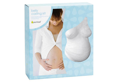 PEARHEAD Set für Bauchabdruck     fünf Rollen Gipsband Bauchabdruck-Gleitmittel ein Kunststofftuch Handschuhe (kein Latex)