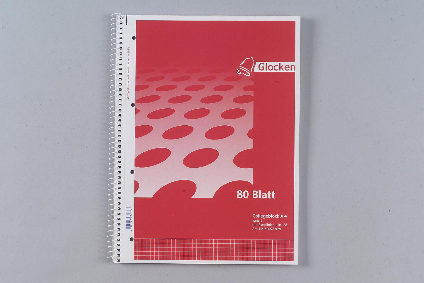 Collegeblock A4 80Blatt kar28 - VPE: 10