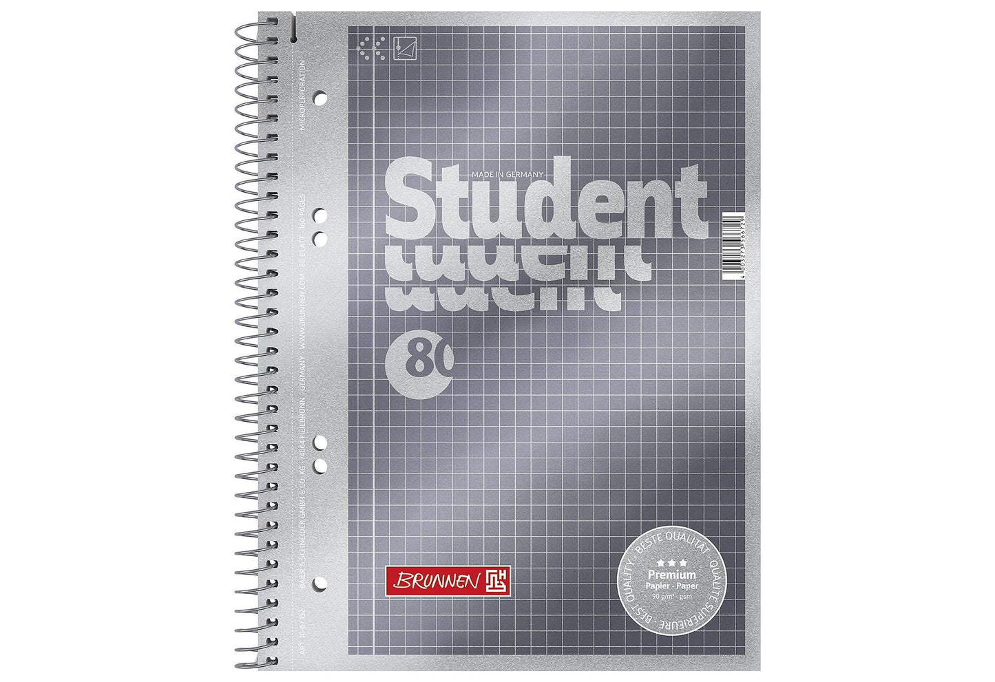 BRUNNEN Collegeblock Student Premium - VPE: 5