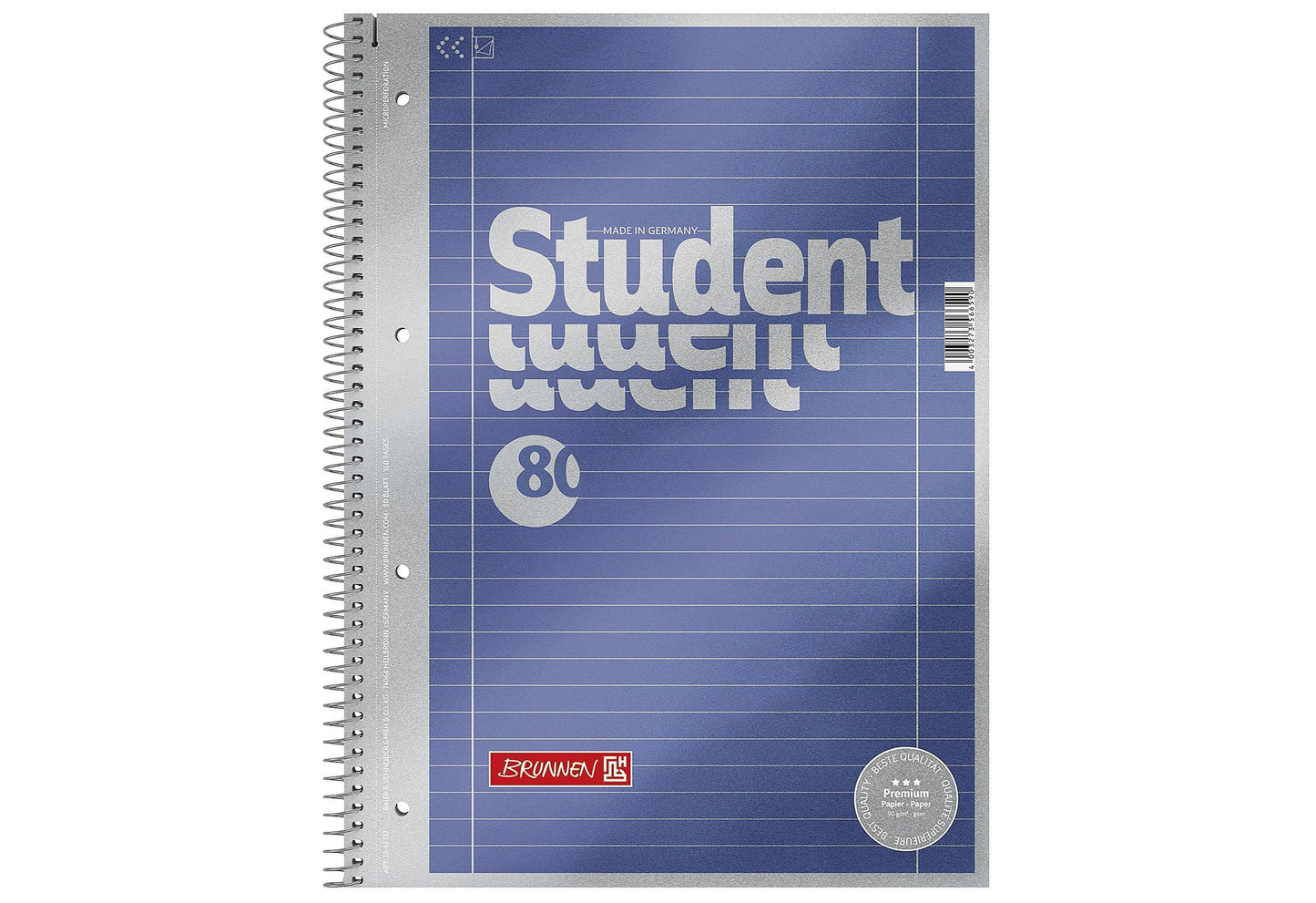 BRUNNEN Collegeblock Student Premium - VPE: 5