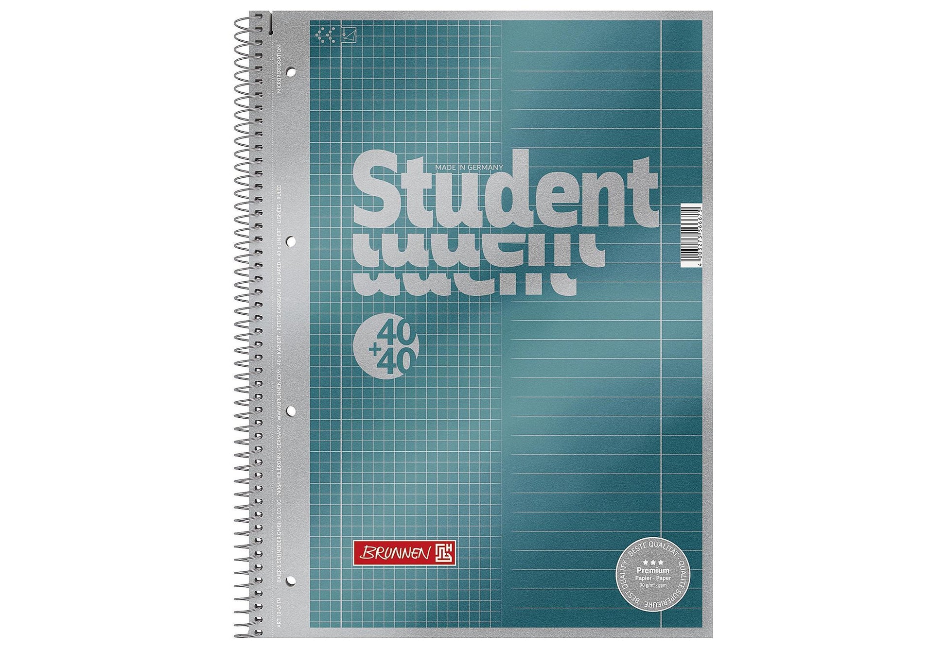 BRUNNEN Collegeblock Student 'Duo' - VPE: 5