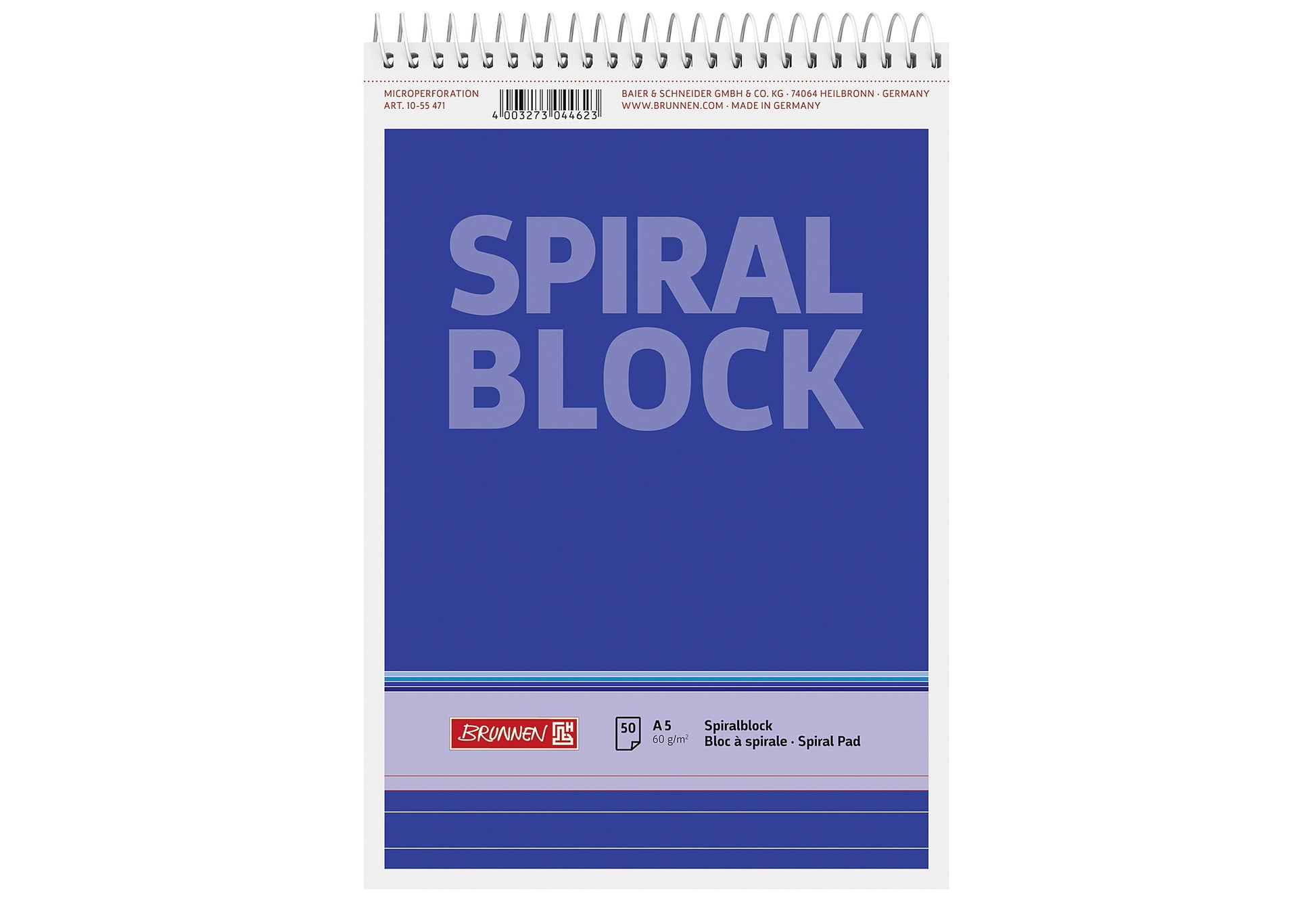 BRUNNEN Spiralnotizblock - VPE: 10