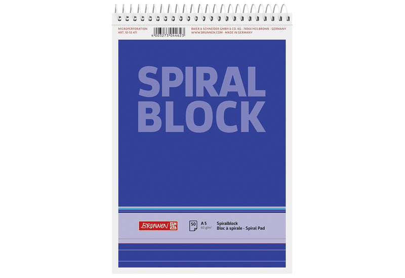 BRUNNEN Spiralnotizblock - VPE: 10